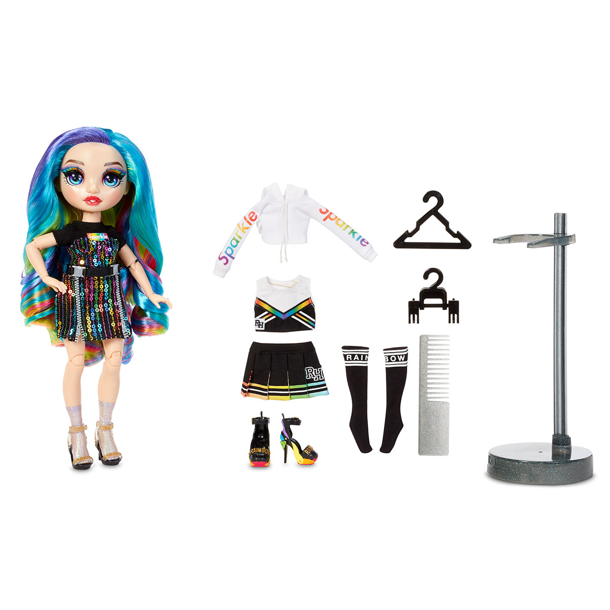 Кукла Rainbow High S2 Амая Рэин, с аксессуарами, 27 см (572138) - фото 4