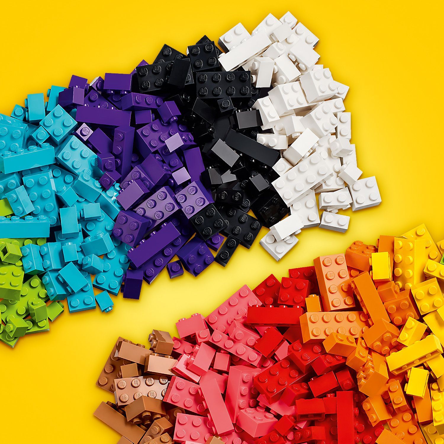 Конструктор LEGO Classic Купа цегли, 1000 деталей (11030) - фото 5