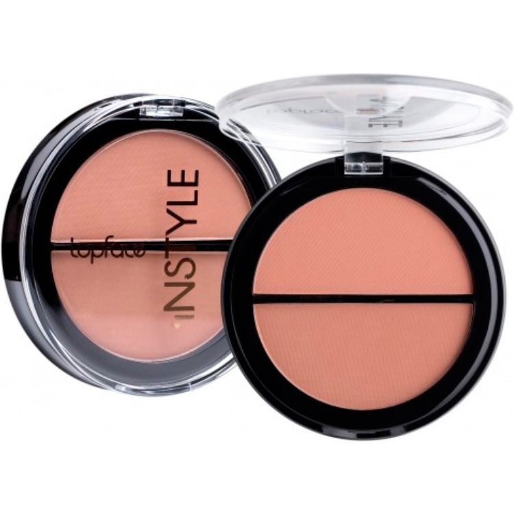 Румяна двухцветные TopFace Instyle Twin Blush On PT353 тон 001, 10 г - фото 1