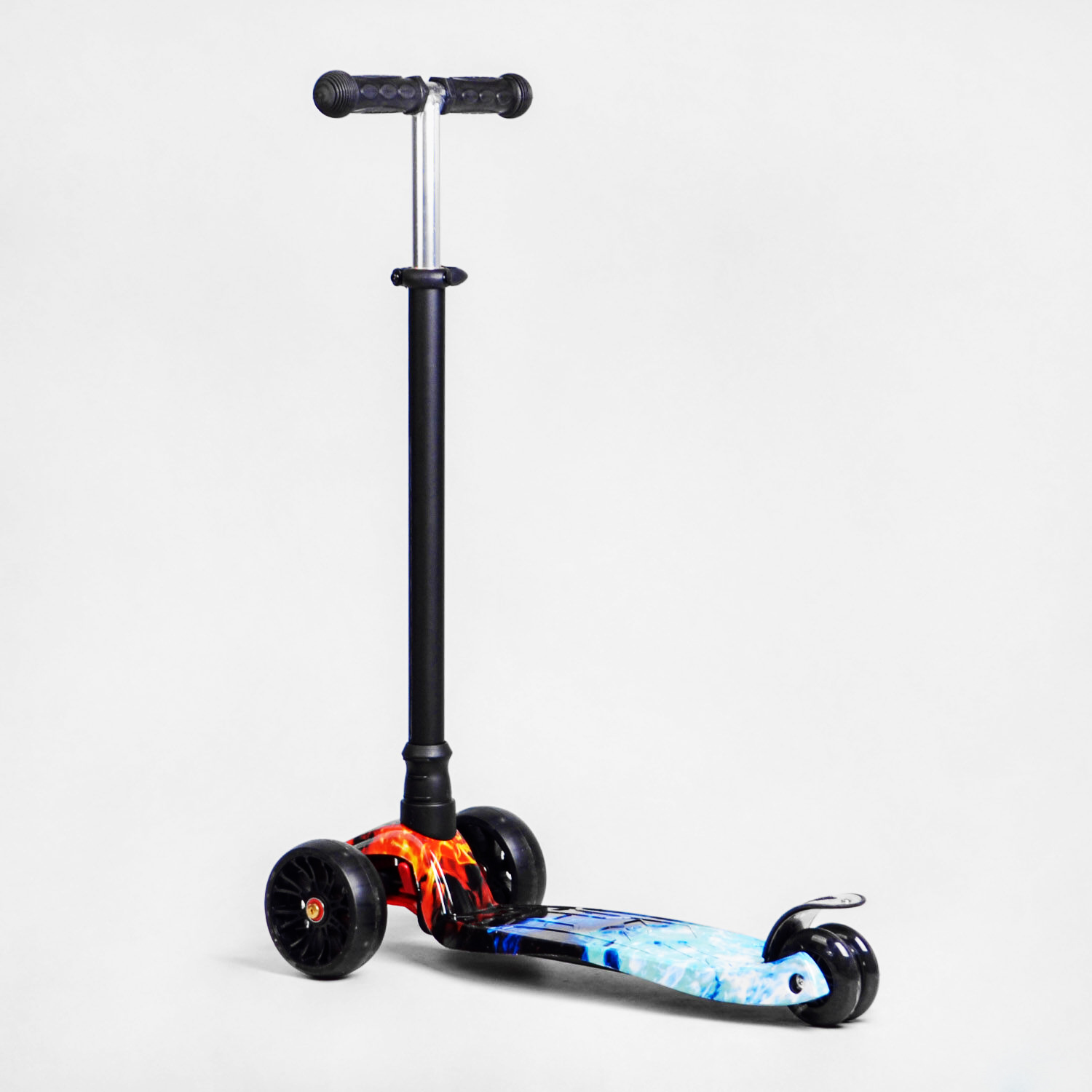 Самокат Maxi Best Scooter 59х15х30 см Разноцветный 000231322 - фото 4