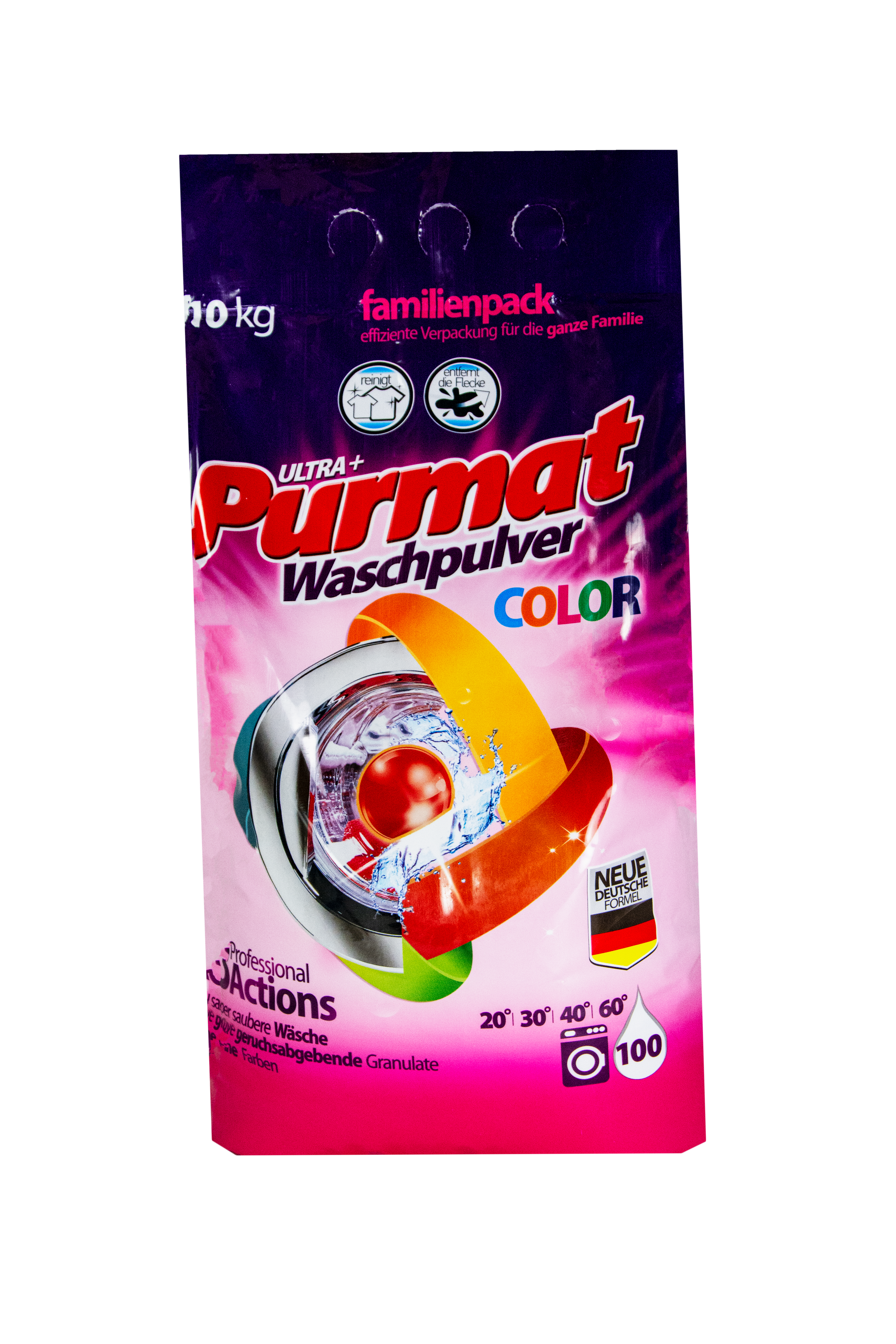 Порошок для прання Purmat color, 10 кг (041-1302) - фото 1