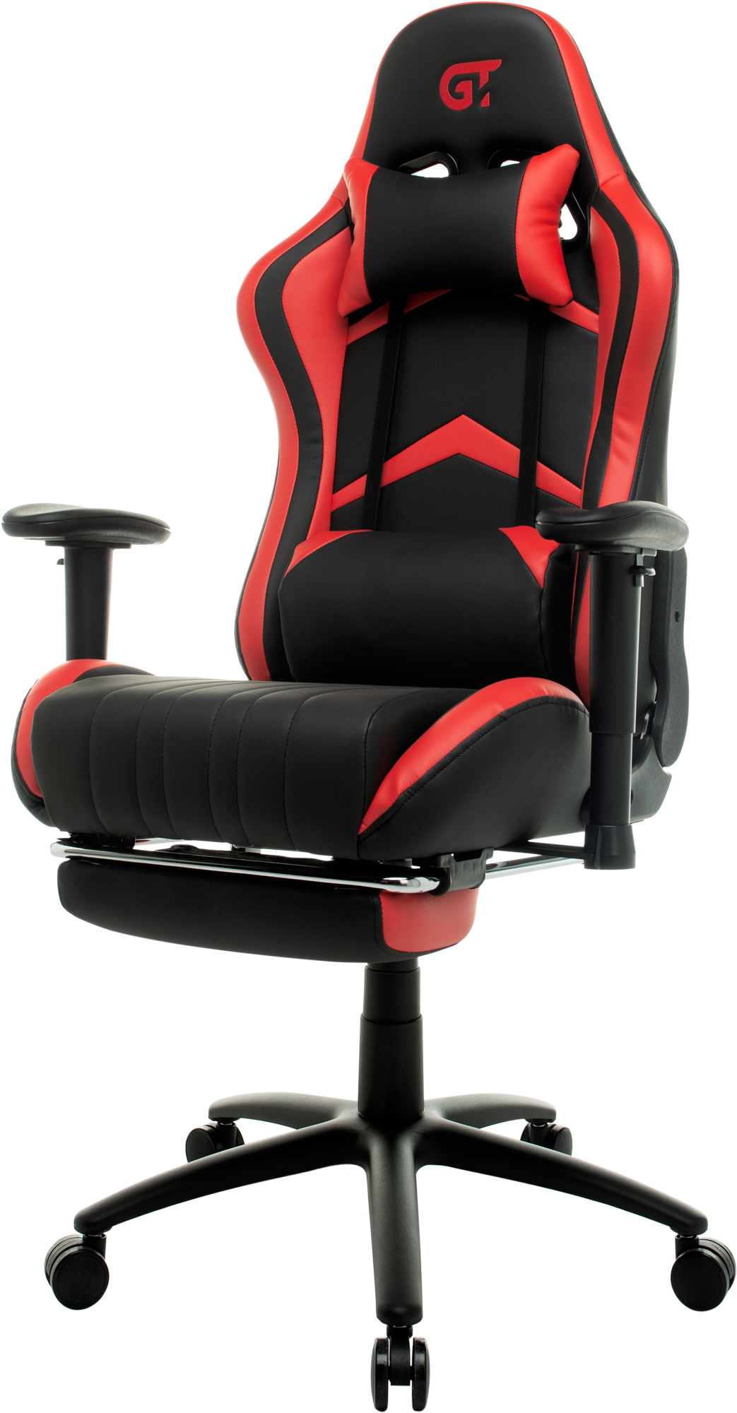 Геймерське крісло GT Racer чорне з червоним (X-2534-F Black/Red) - фото 3