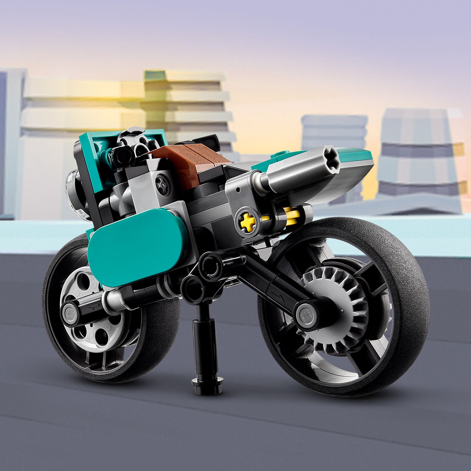 Конструктор LEGO Creator Вінтажний мотоцикл 3 в 1, 128 деталей (31135) - фото 8