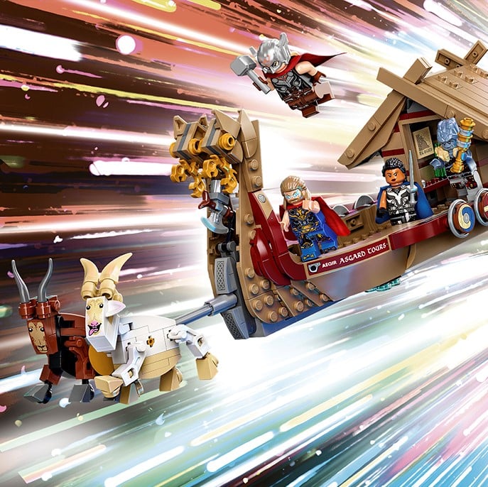 Конструктор LEGO Super Heroes Лодка козы, 564 деталь (76208) - фото 4