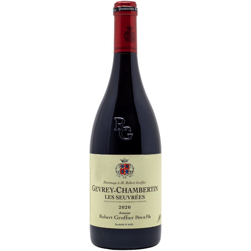 Вино Robert Groffier Pere&Fils Gevrey-Chambertin Les Seuvrees, 2020, красное, сухое, 0,75 л - фото 1