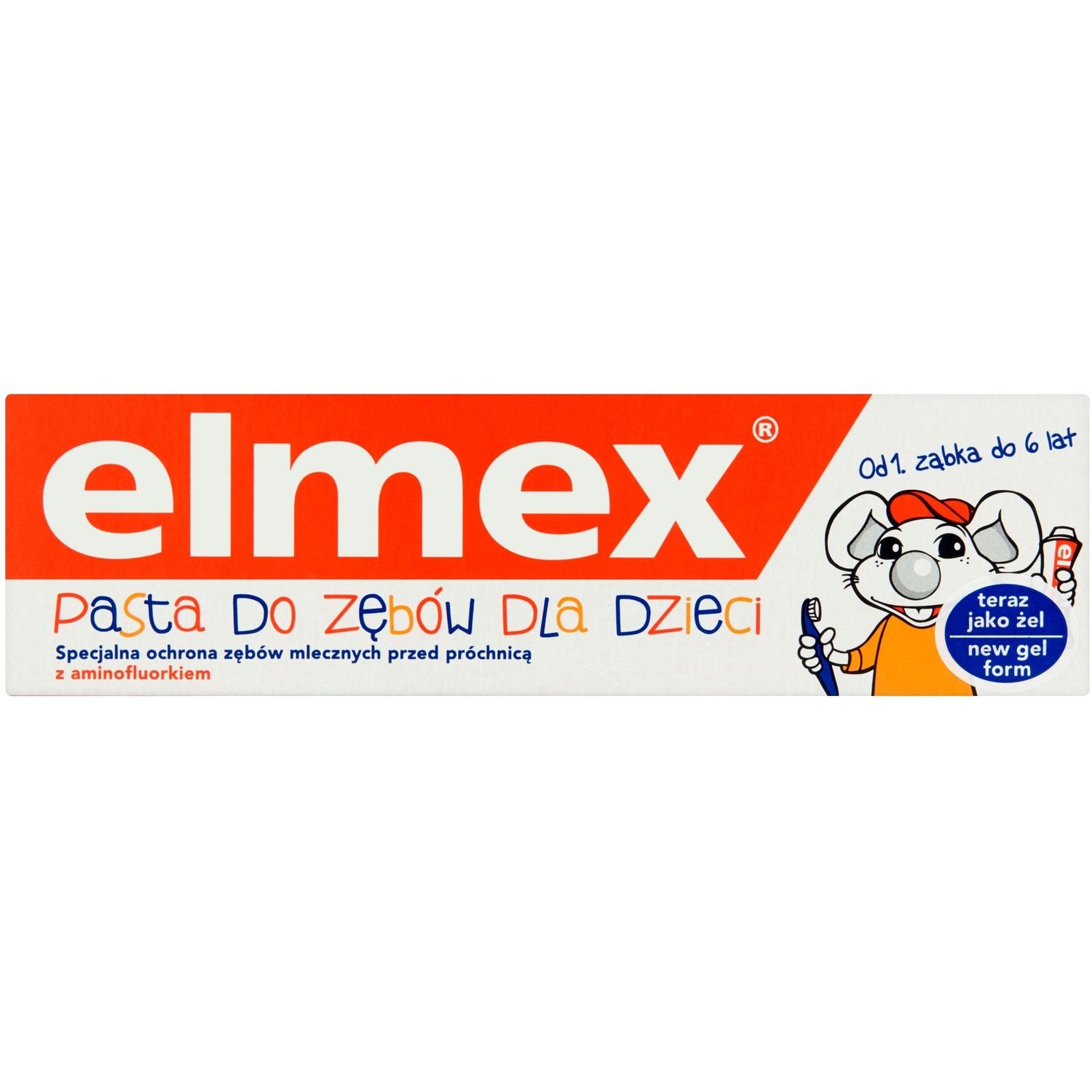 Зубная паста Elmex Childrens Toothpaste 50 мл - фото 1