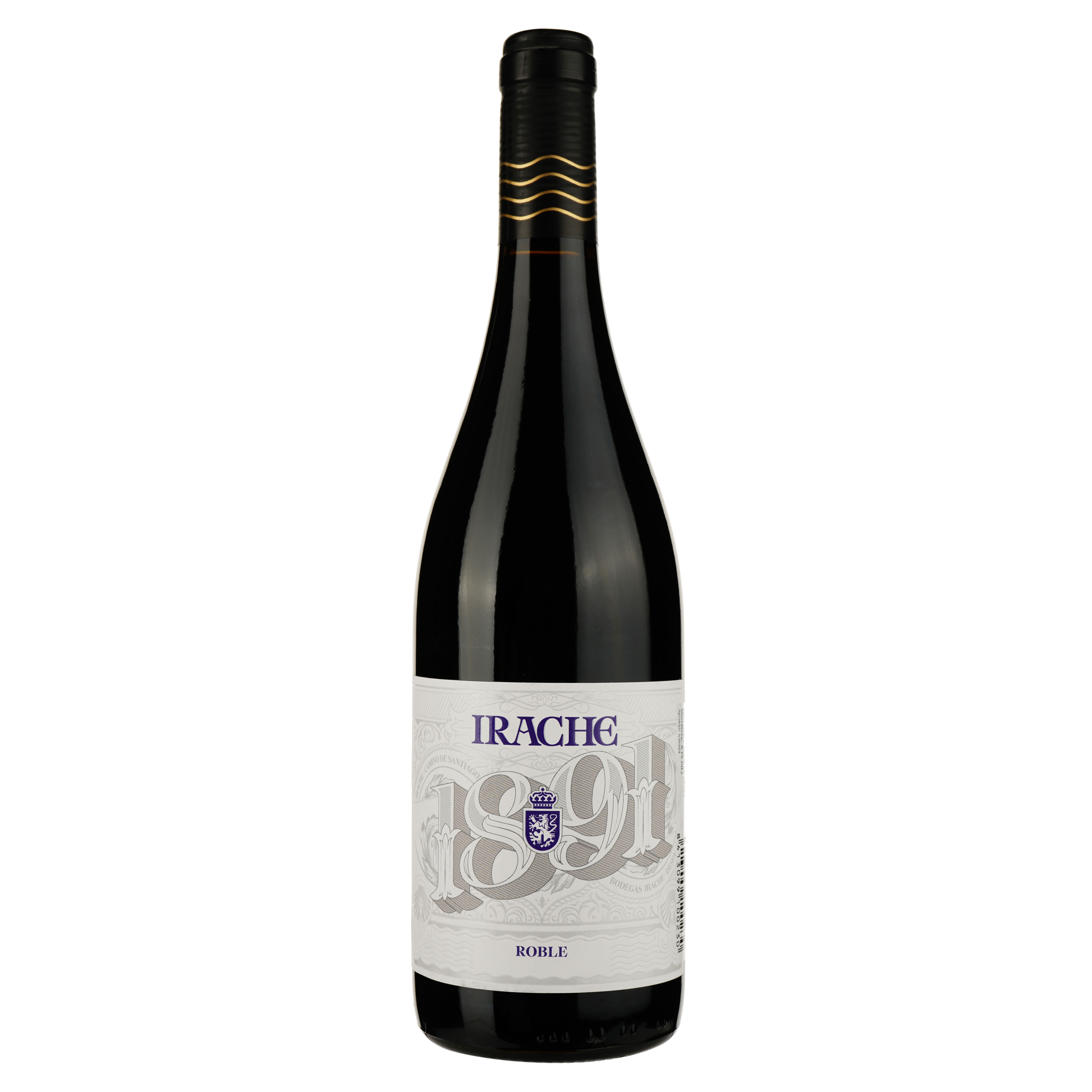 Вино Irache 1891 Roble 2021 красное сухое 0.75 л - фото 1