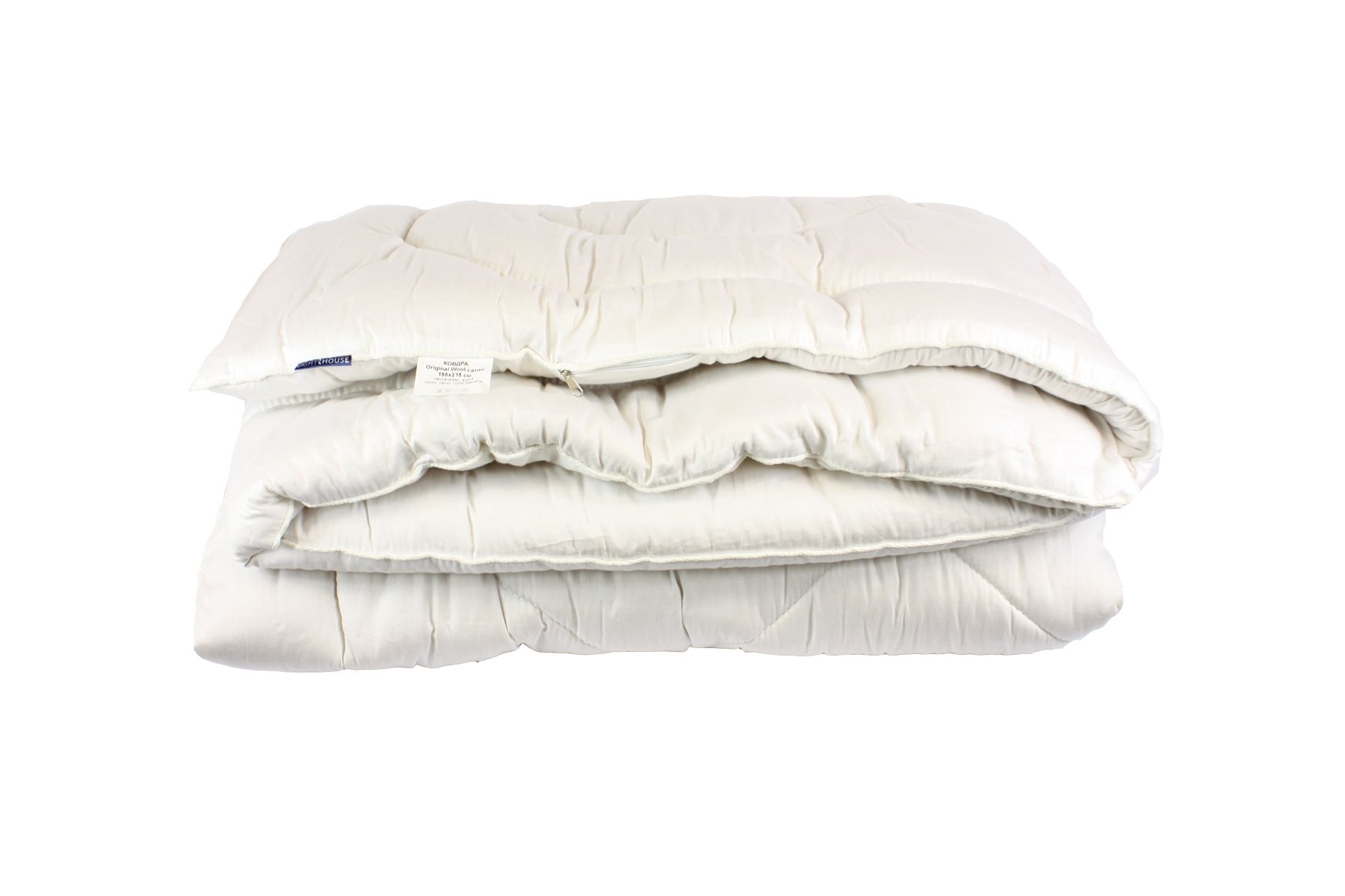 Одеяло шерстяное LightHouse Royal Wool, полуторное, 215х155 см, белое ( 38277) - фото 2
