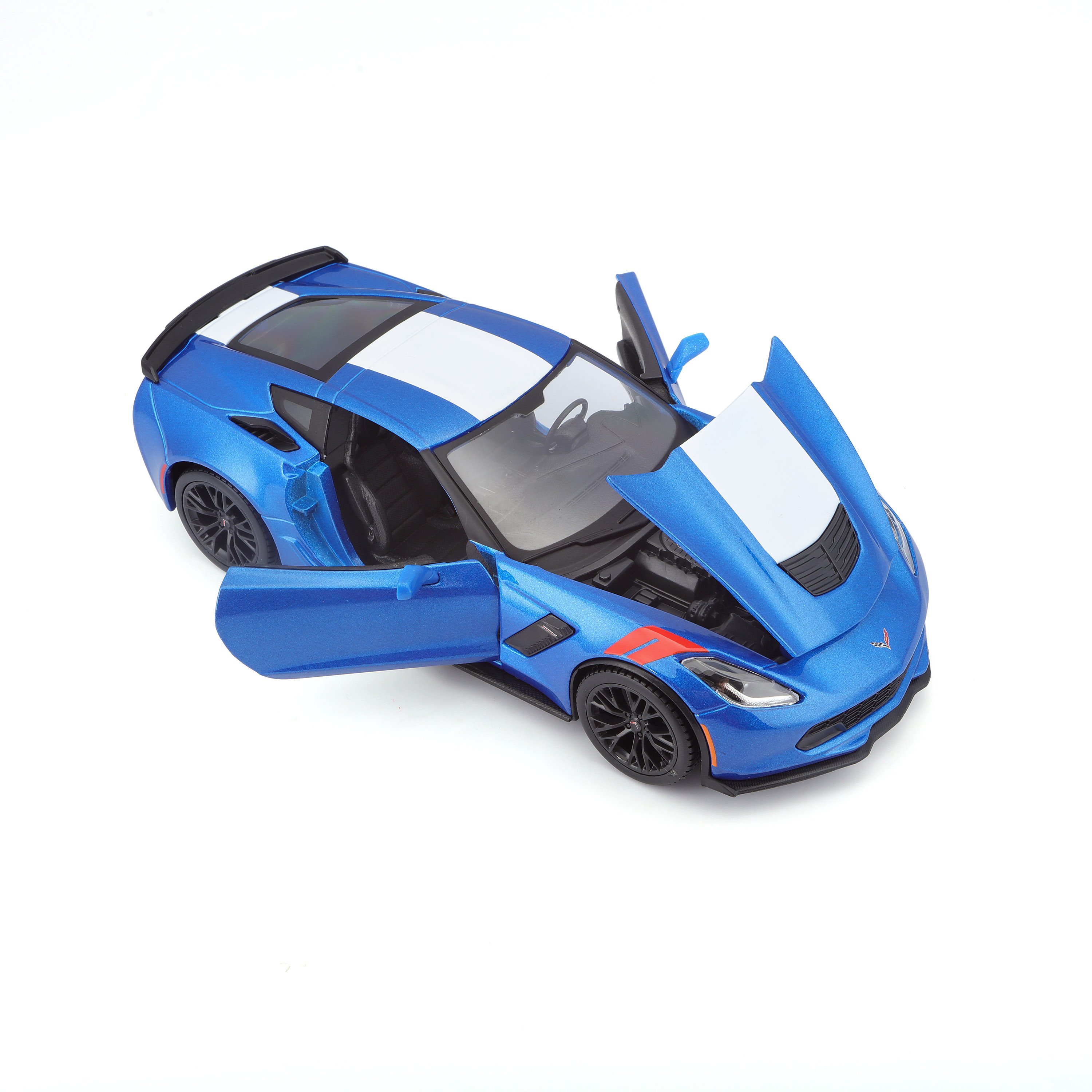 Игровая автомодель Maisto Corvette Grand Sport 2017, синий металлик, 1:24 (31516 met. blue) - фото 5