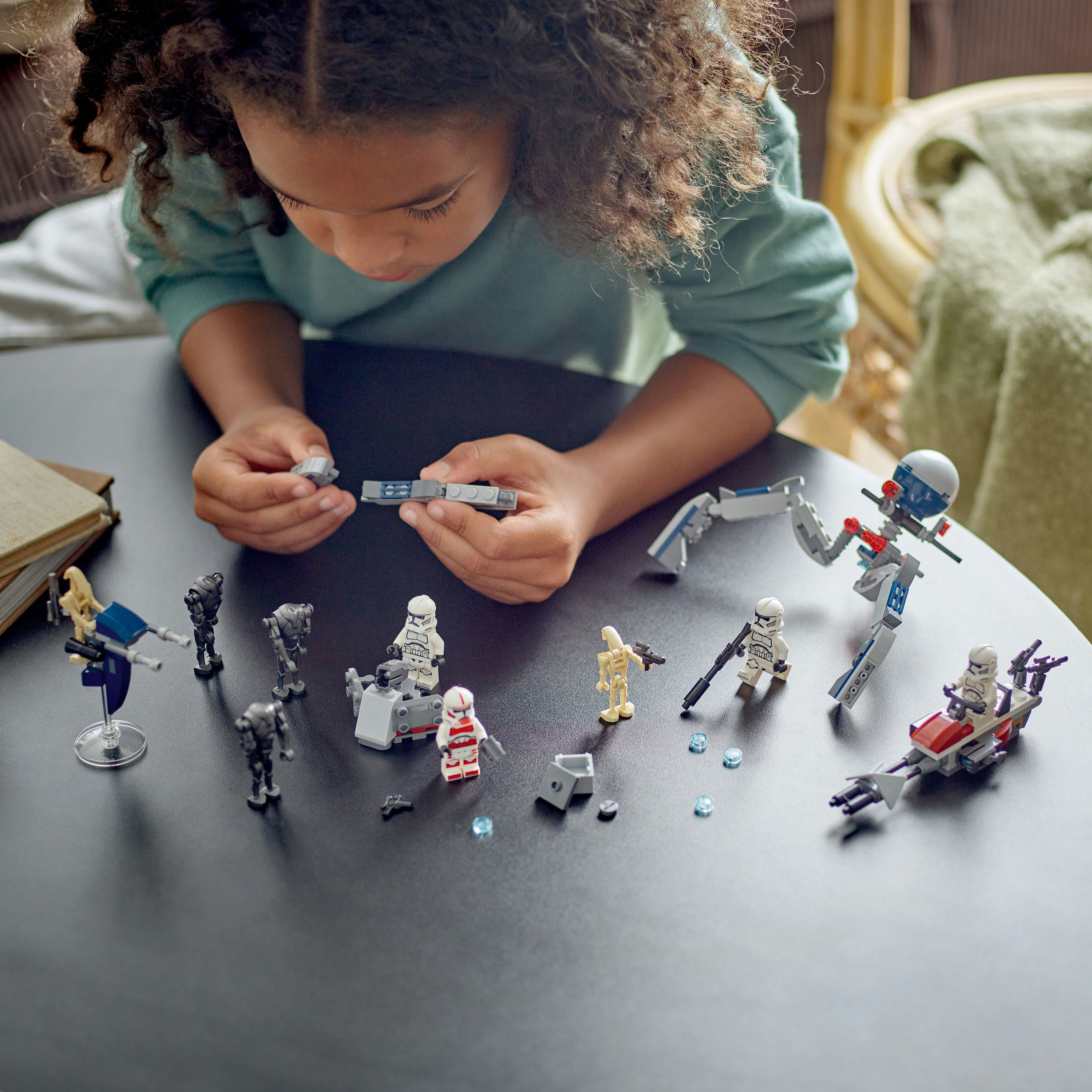Конструктор LEGO Star Wars Клони-піхотинці й Бойовий дроїд бойовий набір 215 деталі (75372) - фото 3