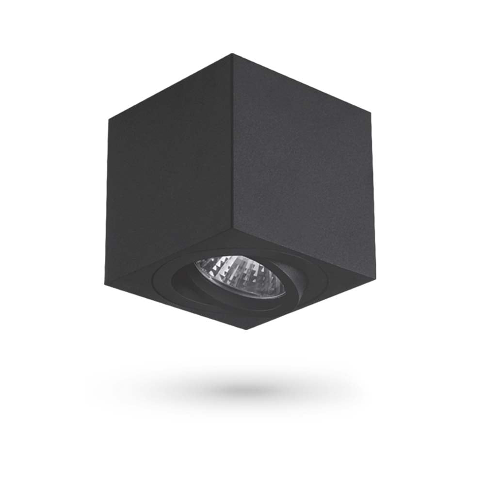 Светильник Videx SPF01 под лампу GU10 накладной черный (VL-SPF01-B) - фото 2