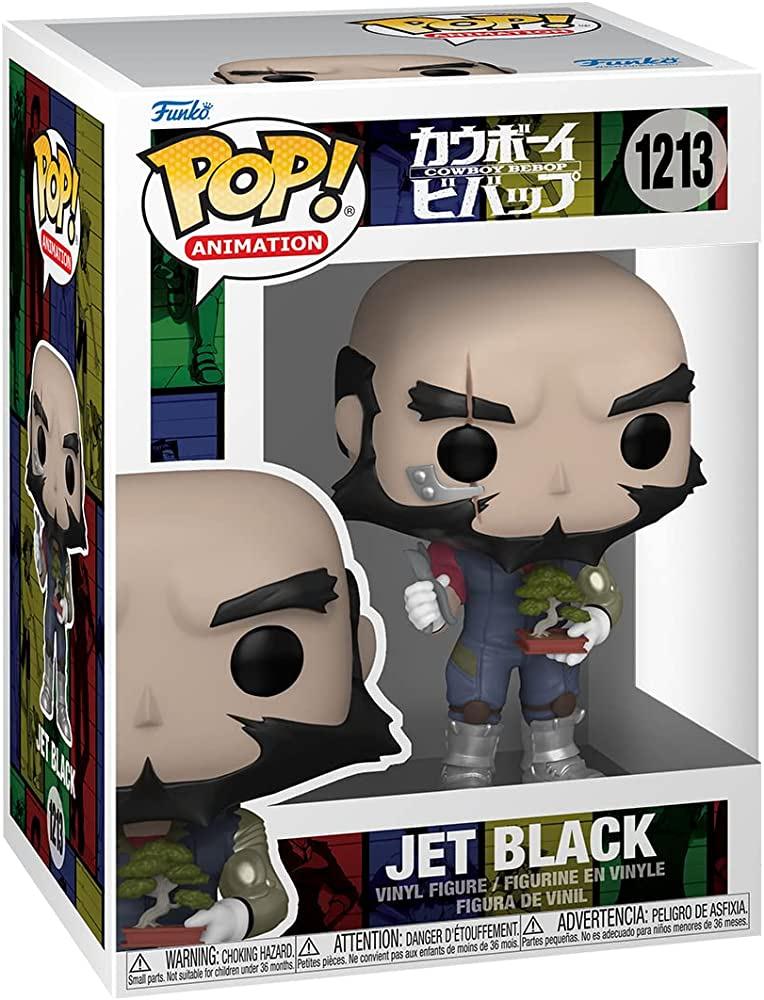 Фігурка Funko Pop Фанко Поп Ковбой Бібоп Cowboy Bebop Jet Black w/Bonsai Джет Блек 10 см FP CB JB 1213 - фото 3