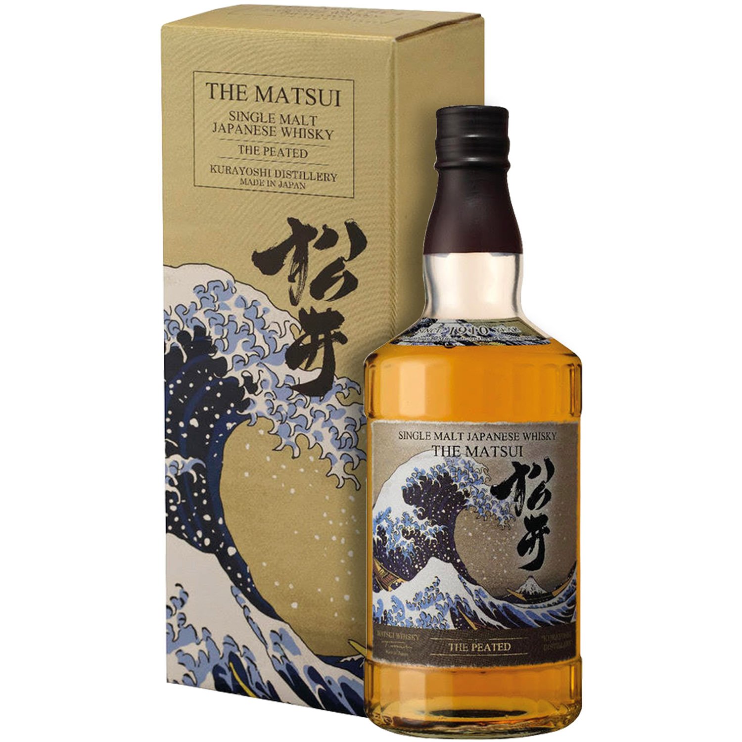 Віскі The Matsui The Peated Single Malt Japanese Whisky, 48%, 0,7 л - фото 1