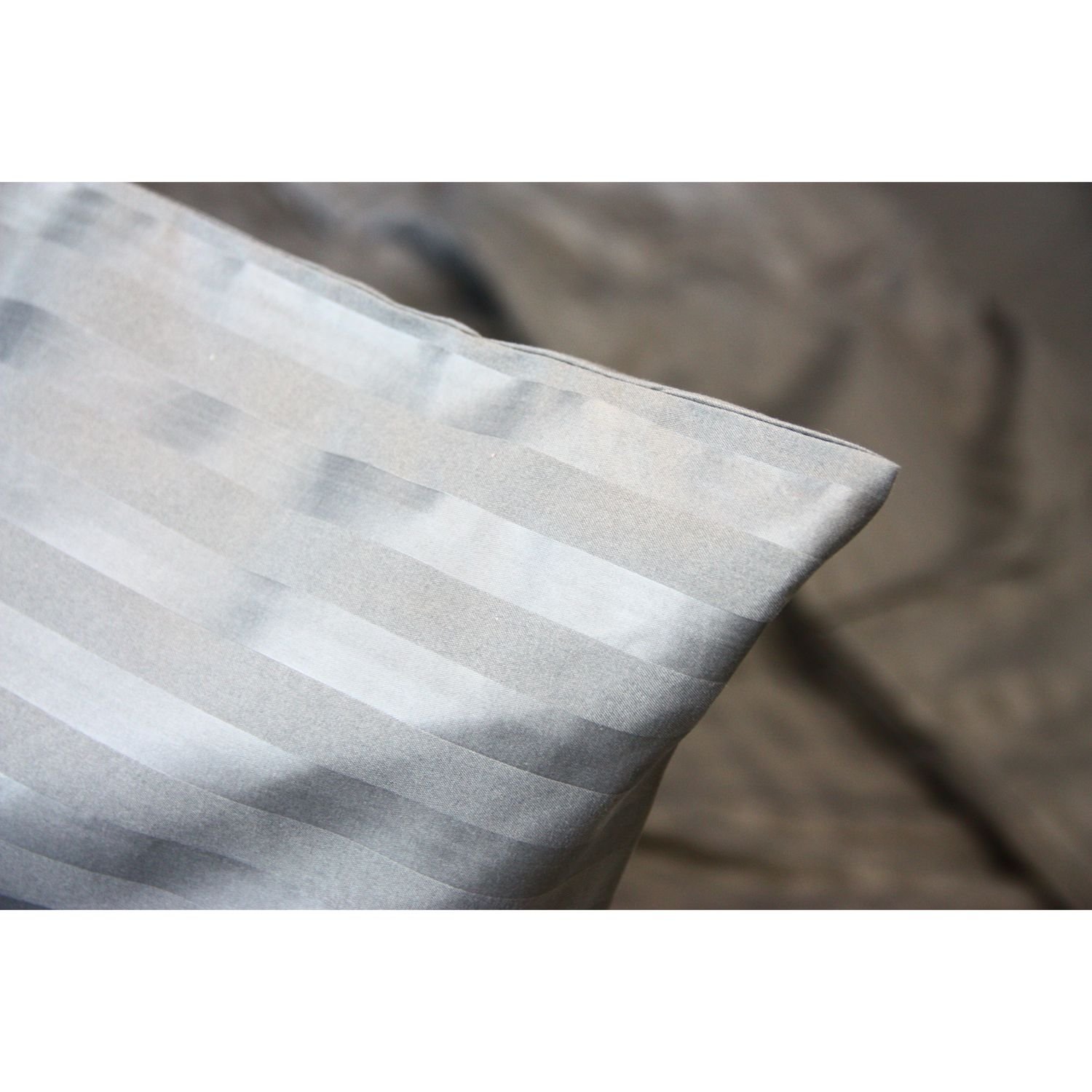 Набір наволочок LightHouse Mf Stripe Graphite, 70х50 см, 2 шт., сірий (604996) - фото 3
