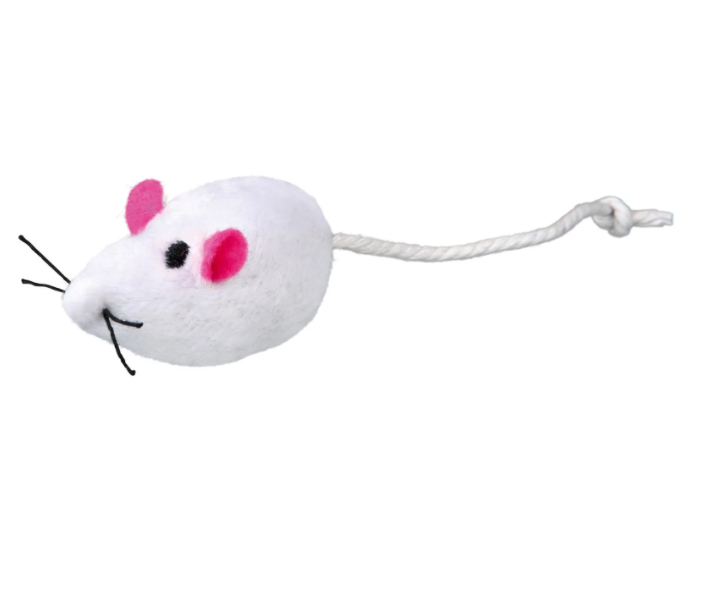 Іграшка для котів Trixie Миша дзвінка, 4 см, в асортименті (4139_1шт) - фото 1