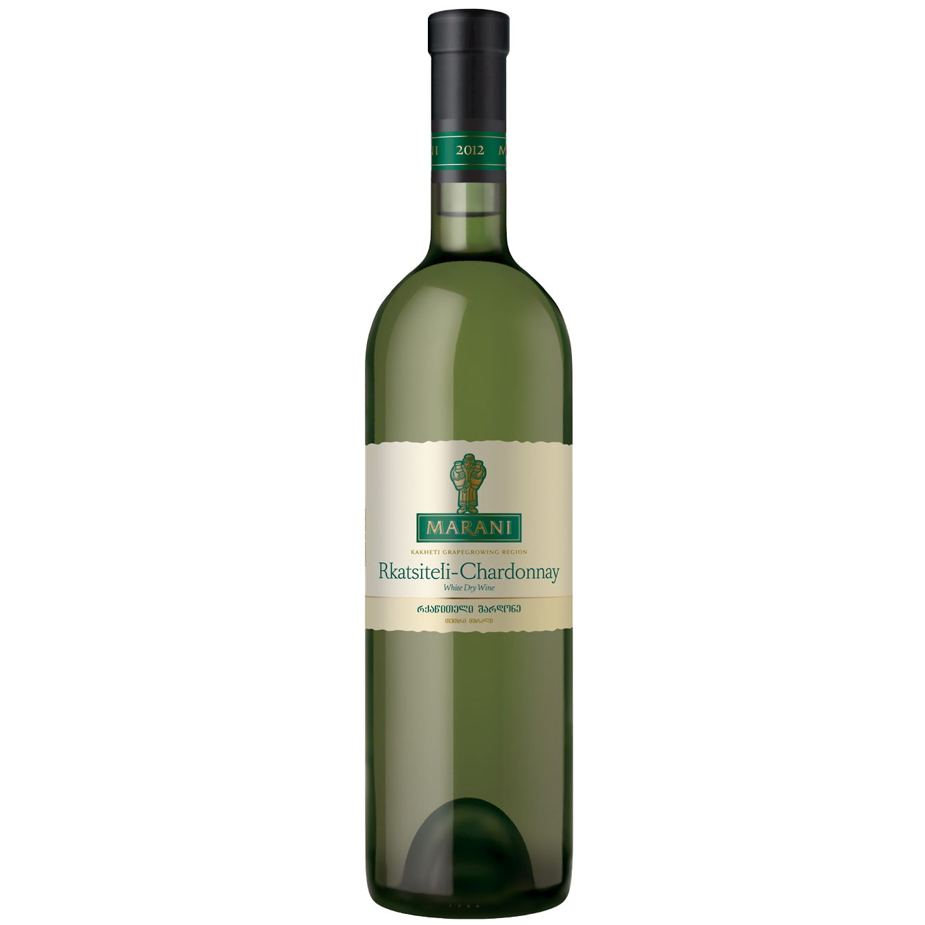 Вино Marani Ркацители - Шардоне, белое, сухое, 13%, 0,75 л (474700) - фото 1