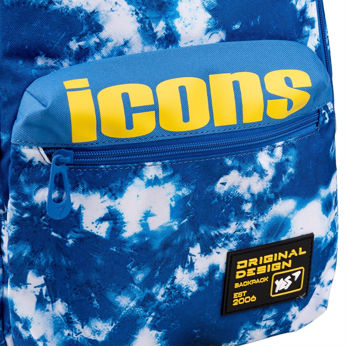 Рюкзак Yes T-133 Icons, синій (559471) - фото 8