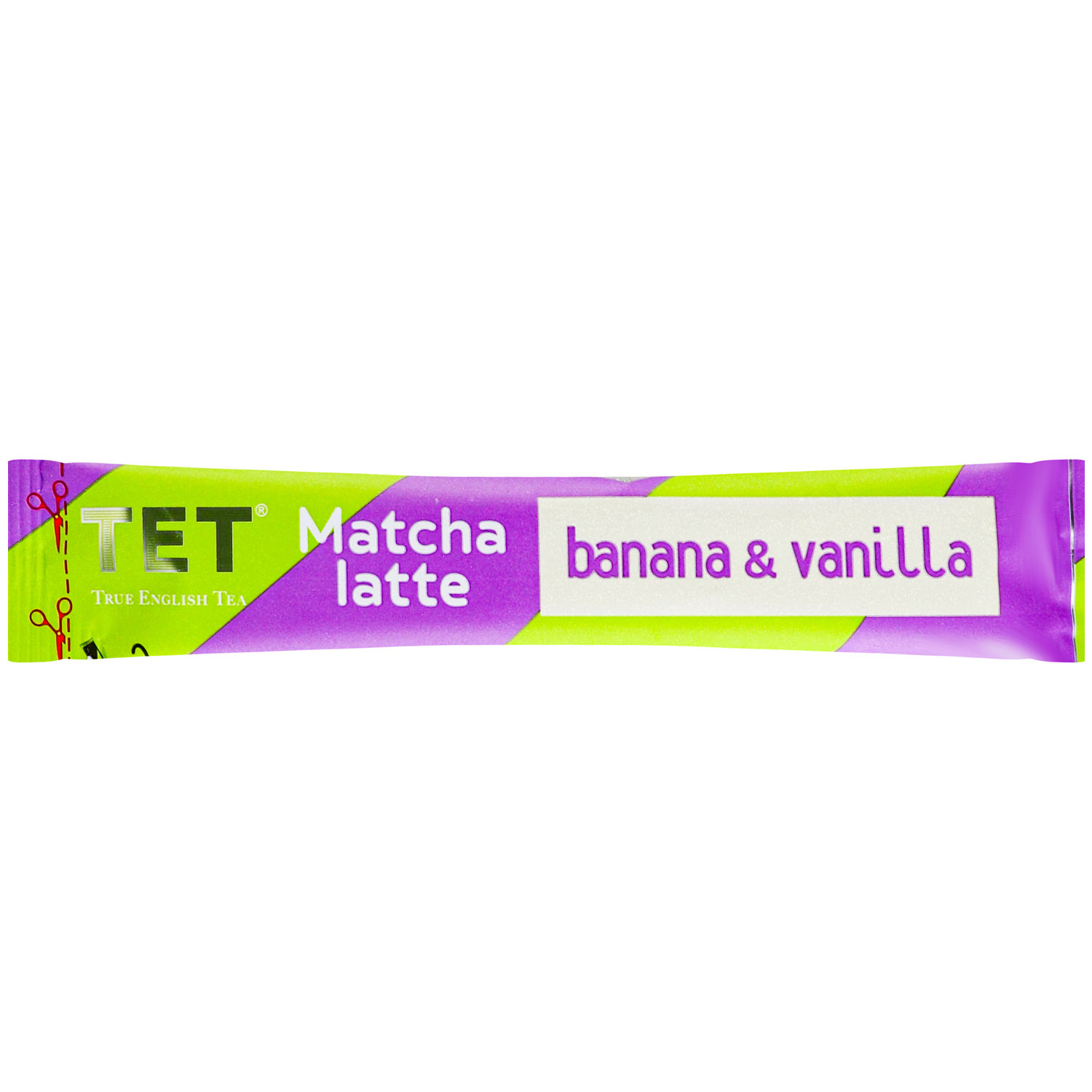 Напиток на основе зеленого чая TET Matcha Latte Banana&Vanilla 10 г (937871) - фото 1