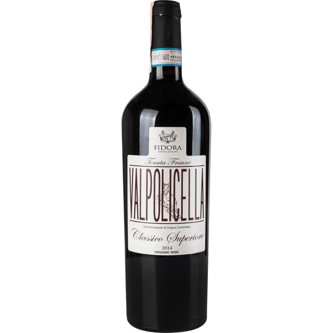 Вино Fidora Tenuta Fraune Valpolicella Classico Apassimento 2014 красное полусухое 0.75 л - фото 1