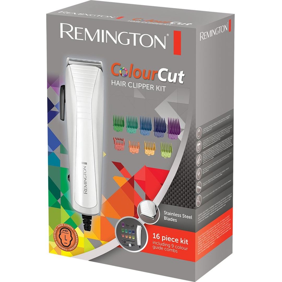 Машинка для стрижки Remington ColourCut HC5035 белая - фото 4