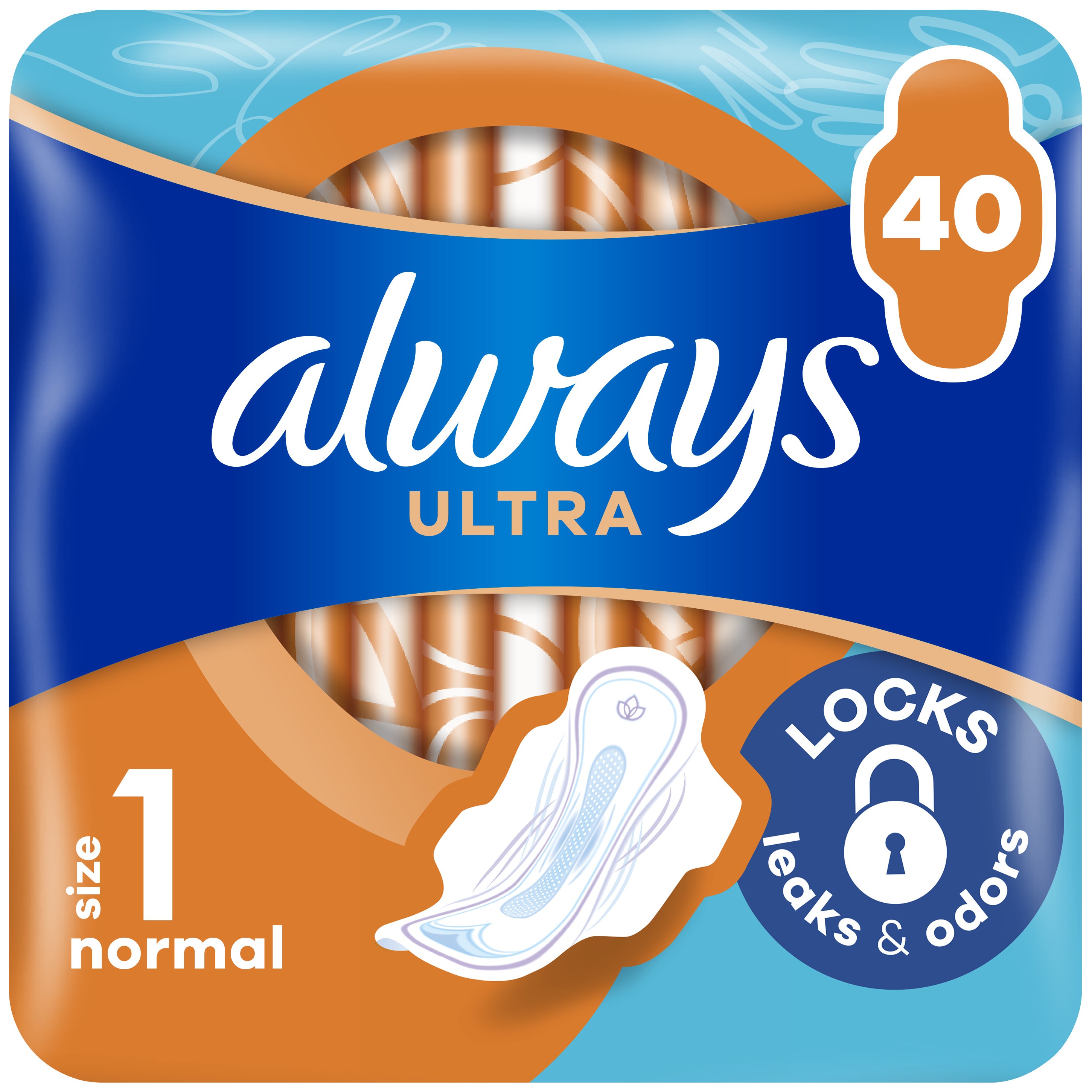 Гігієнічні прокладки Always Ultra Normal (Розмір 1) 40 шт. - фото 1
