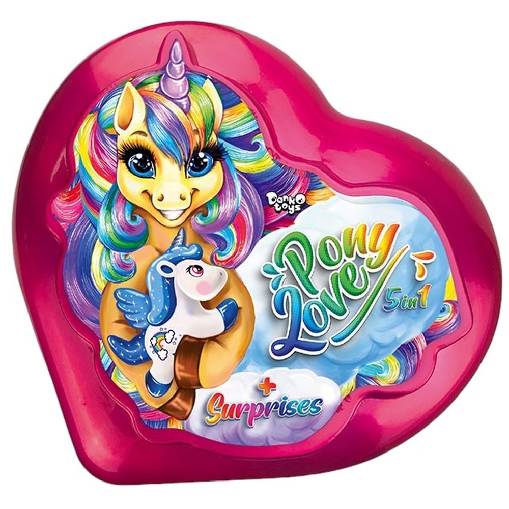 Набір креативної творчості Danko Toys Pony Love BPS-01-02U (1481701892) - фото 1