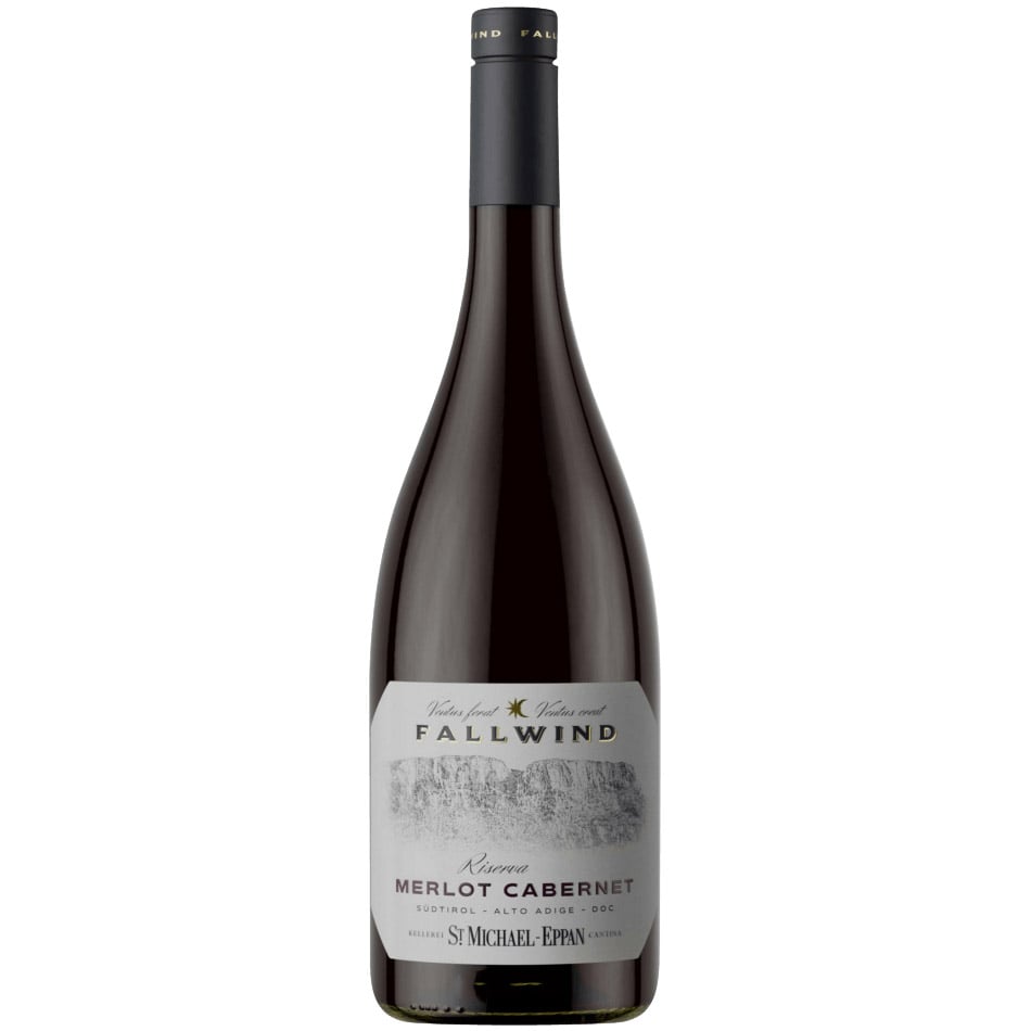 Вино St.Michael-Eppan Fallwind Merlot-Cabernet Riserva Alto Adige DOC 2020 червоне сухе 0.75 л - фото 1