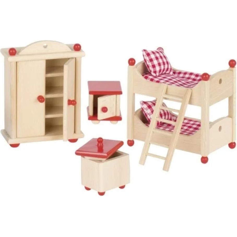 Набор для кукол Goki Мебель для детской комнаты, 12 предметов (51953G) - фото 1
