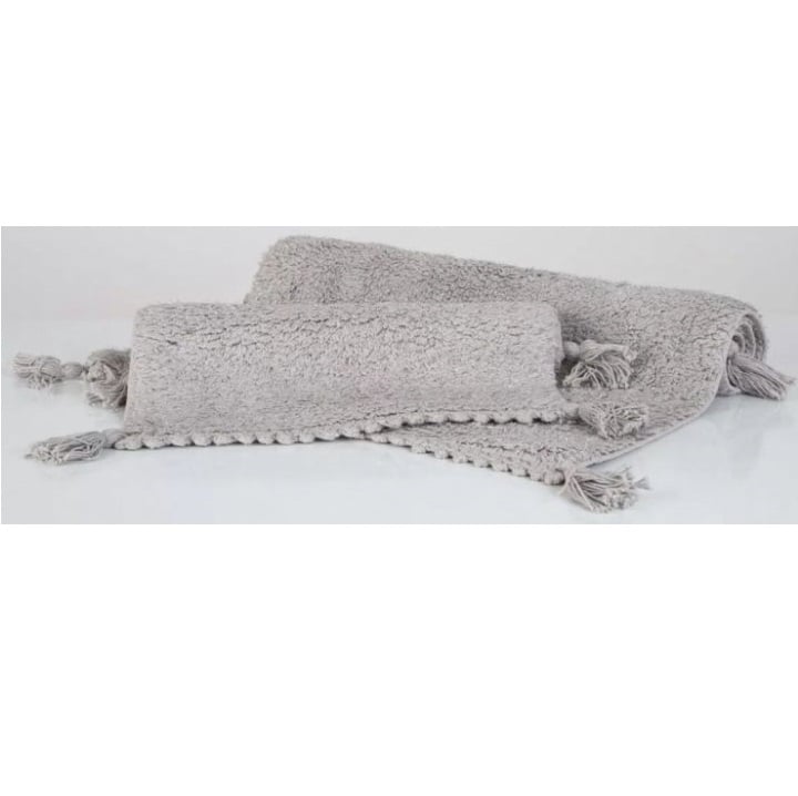 Набор ковриков Irya Enmore A.gri 60х90см, 40х60 см, светло-серый (svt-2000022266703) - фото 2