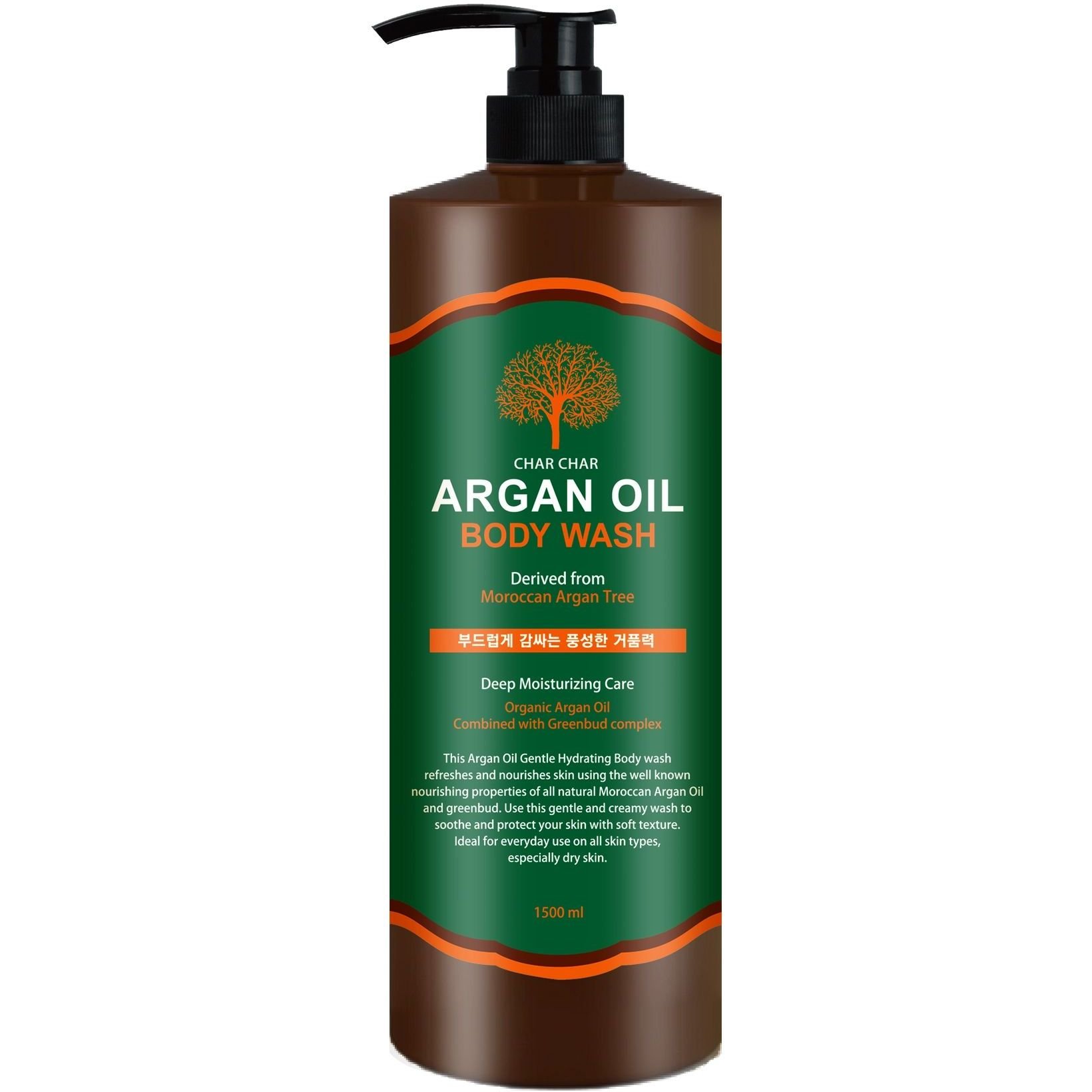 Гель для душу Char Char Арганова олія Argan Oil Body Wash, 1500 мл (999814) - фото 1