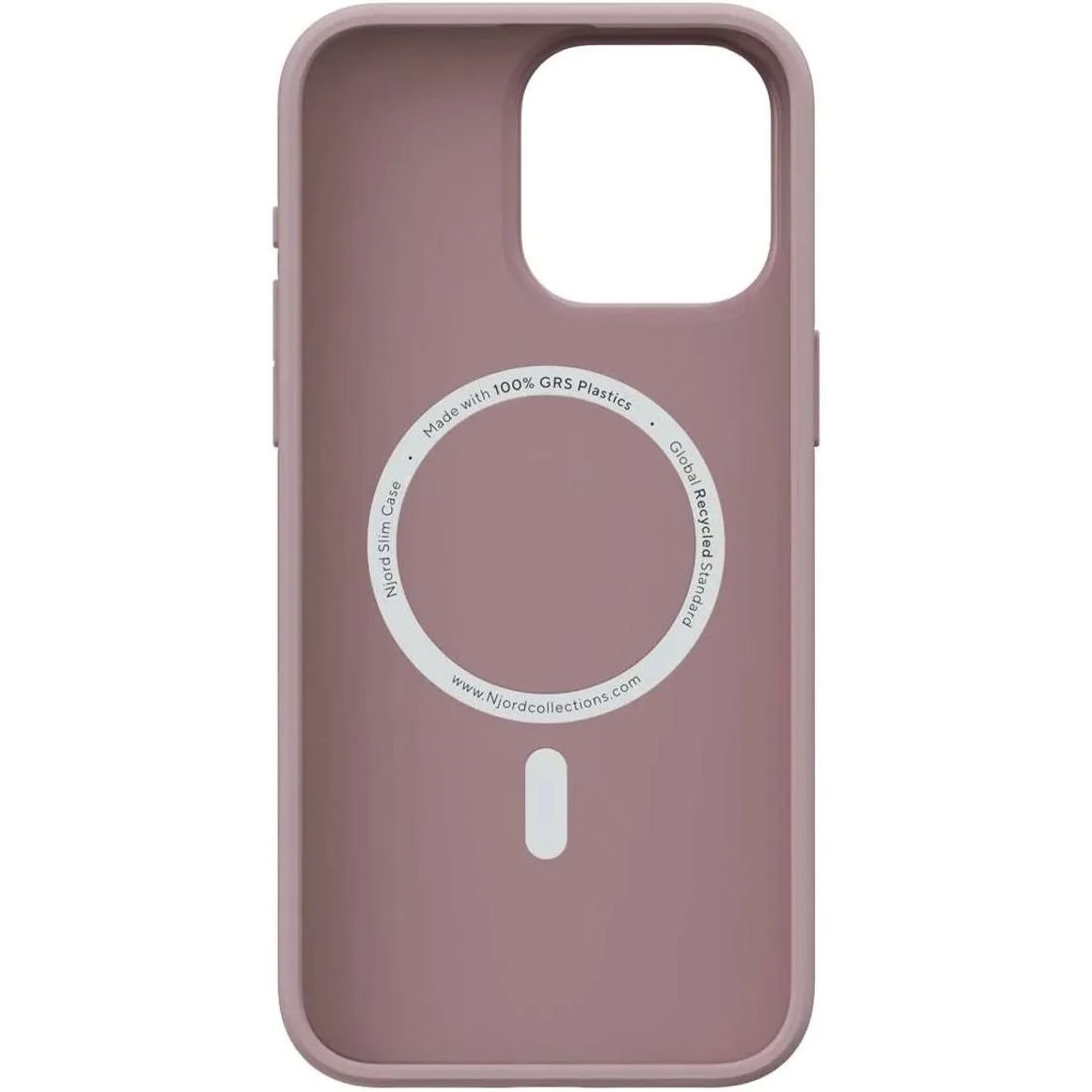 Чохол-накладка Njord 100% GRS MagSafe Case Pink Blush для iPhone 15 Pro - фото 3