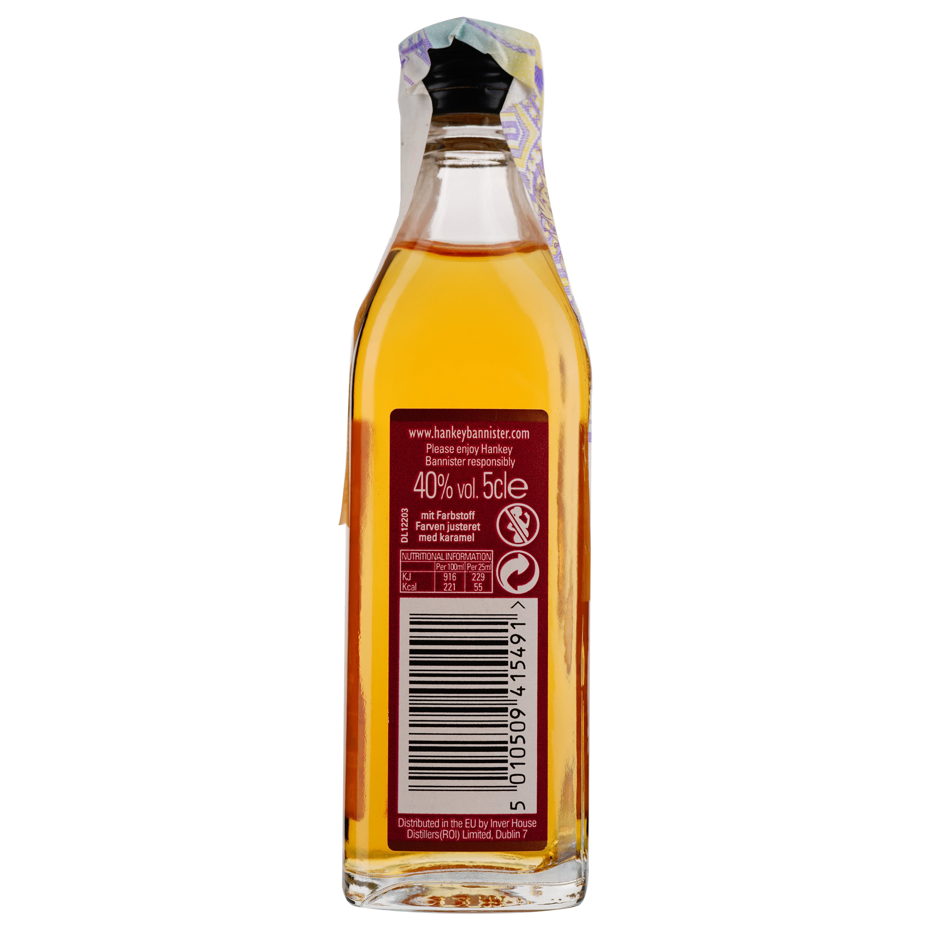 Виски Hankey Bannister Original Blended Scotch Whisky, 40%, 0,05 л (833455) - фото 2