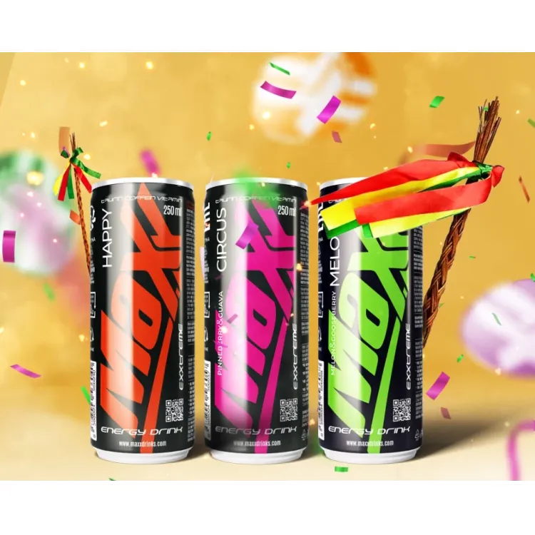 Энергетический напиток Caste Maxx Happy Energy Drink Тутти Фрутти 500 мл - фото 3