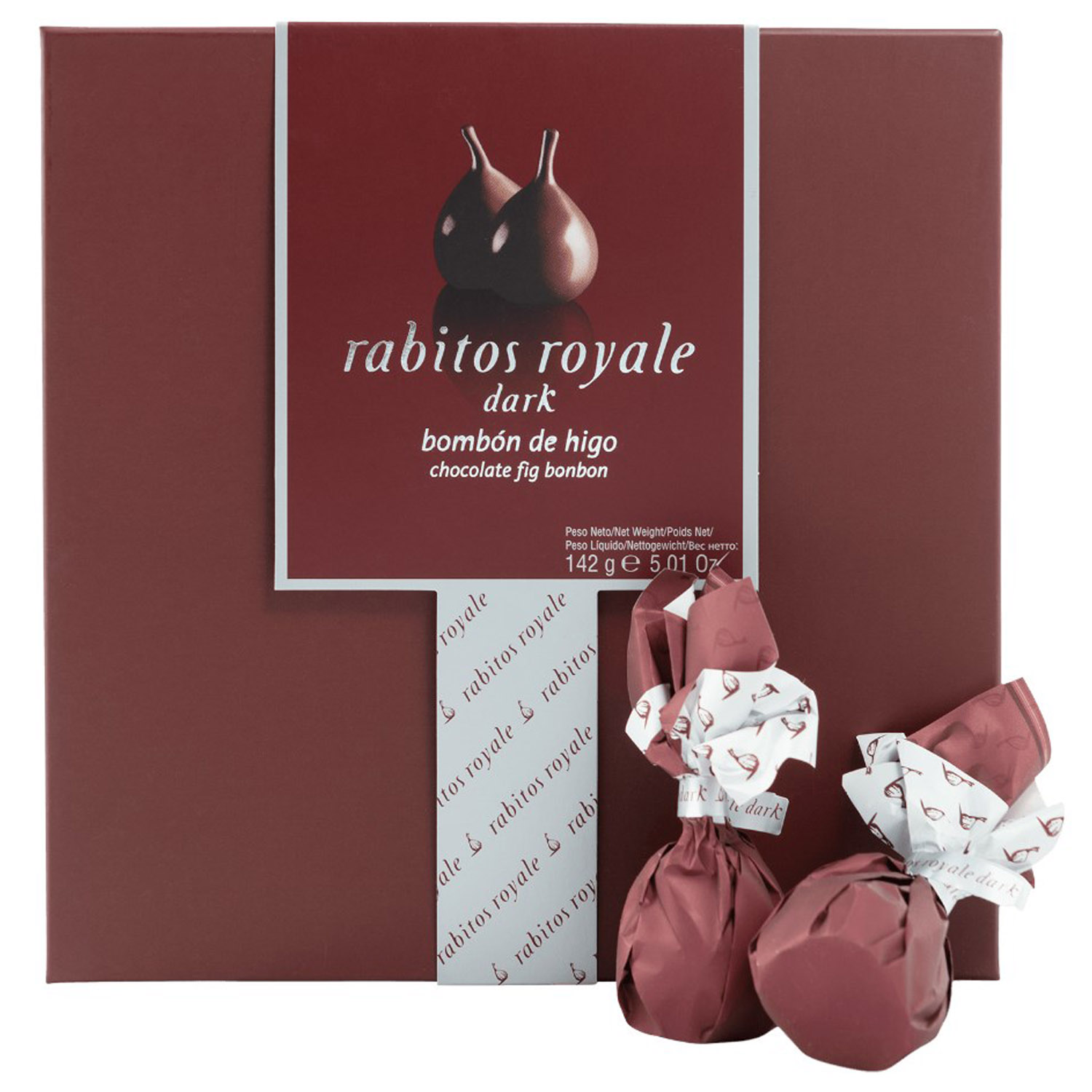 Инжир Rabitos Royale в темном шоколаде, 142 г - фото 1