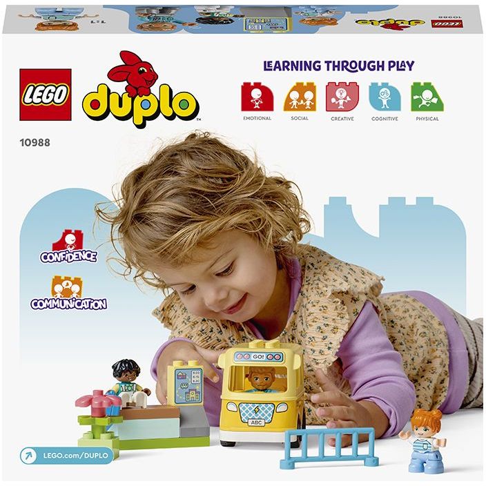 Конструктор LEGO DUPLO Поездка на автобусе, 16 деталей (10988) - фото 2