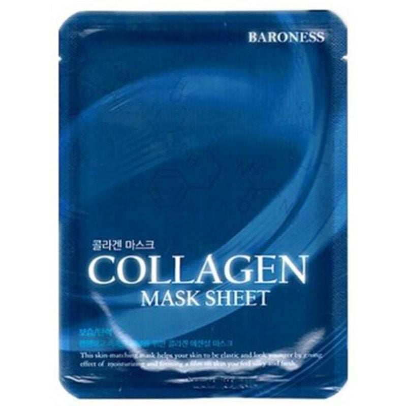 Тканевая маска для лица Baroness Collagen Mask Sheet, с коллагеном, 25 мл - фото 1