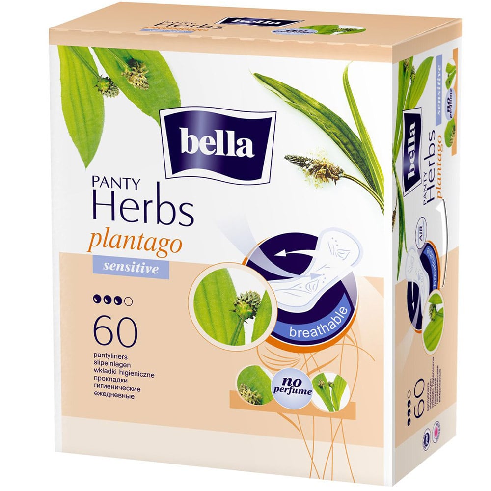 Ежедневные прокладки Bella Panty Herbs plantago 60 шт. - фото 1