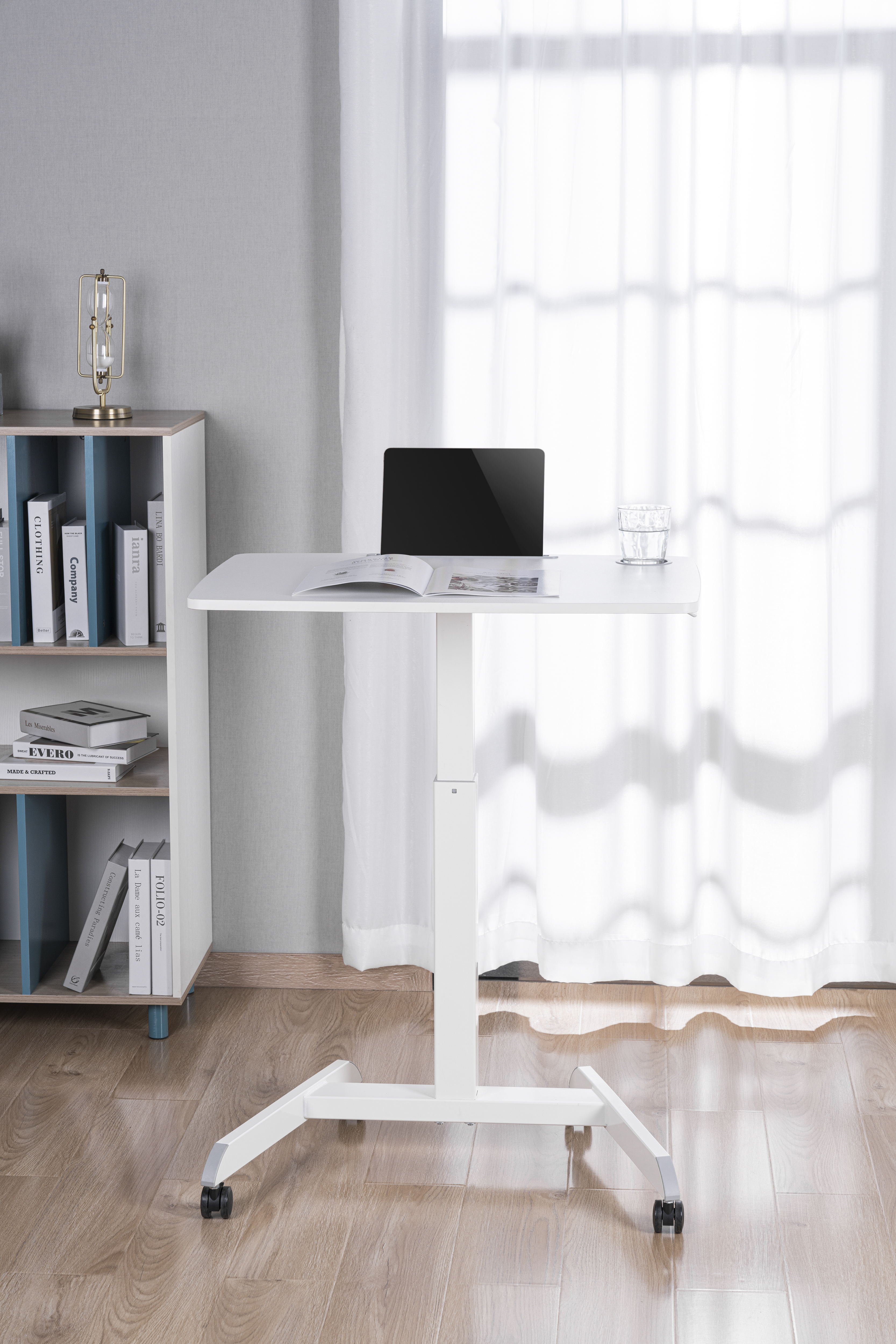 Мобільний робочий столик OfficePro White (ODM380W) - фото 19