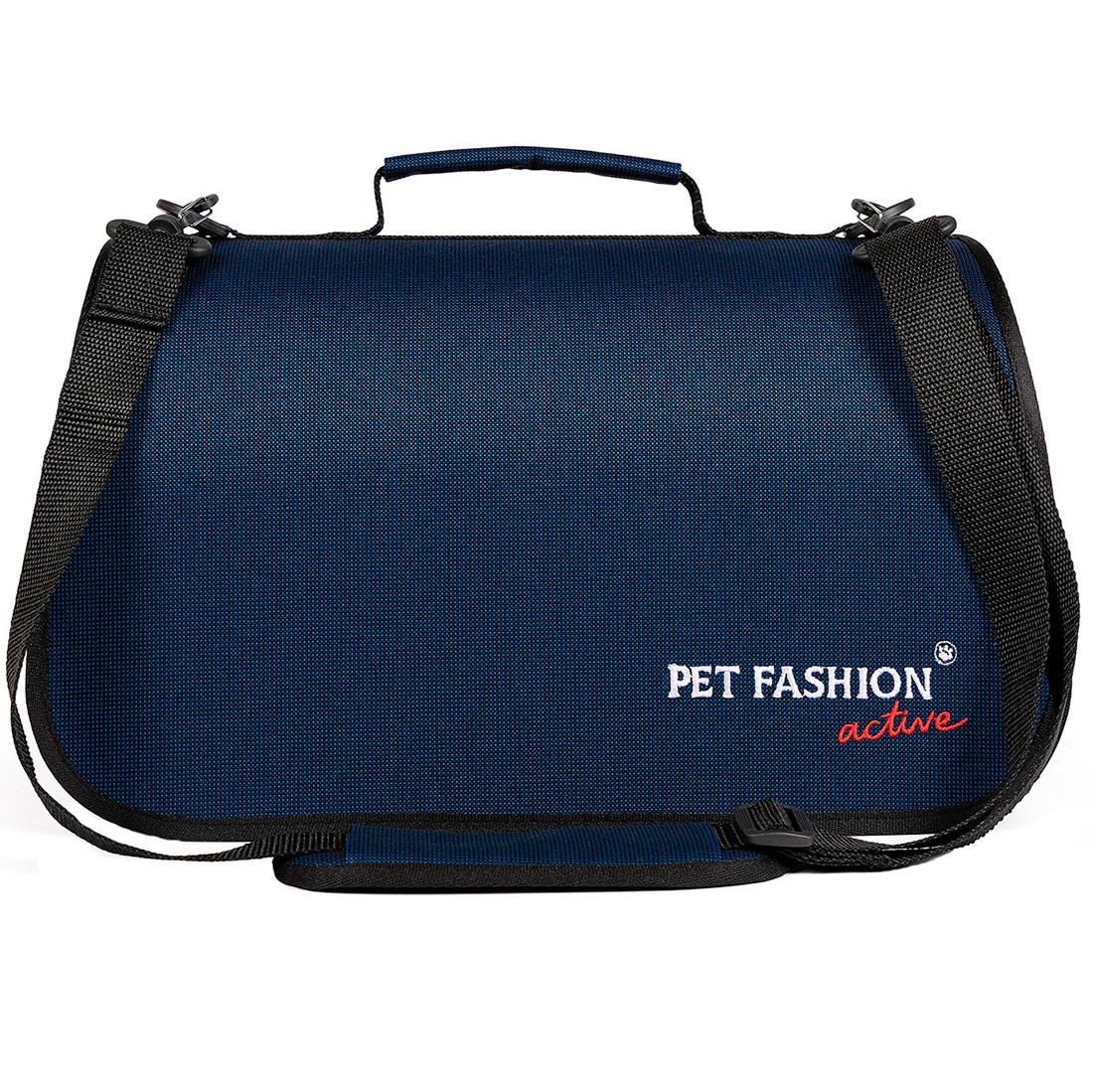 Сумка-переноска Pet Fashion Vesta, 38x22x22 см, синя - фото 1