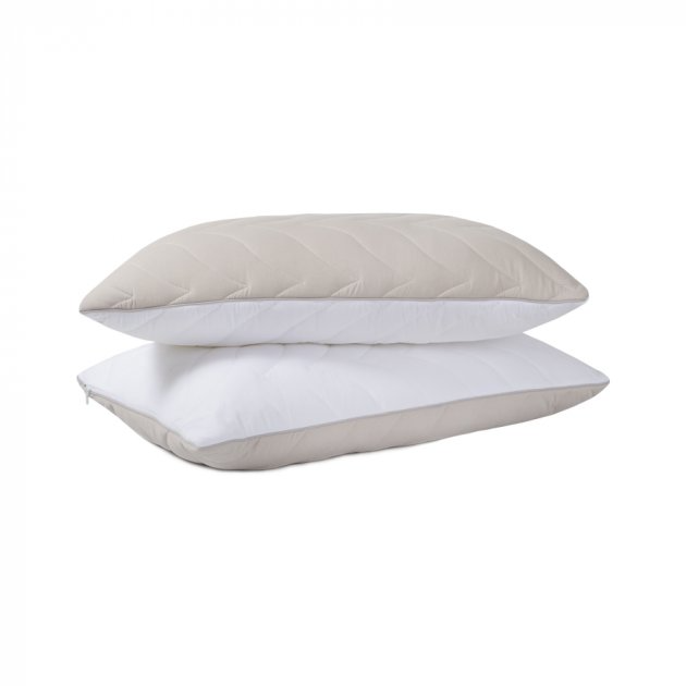 Подушка Othello Colora антиаллергенная, 70х50 см, 1 шт., серо-белый (svt-2000022269872) - фото 3