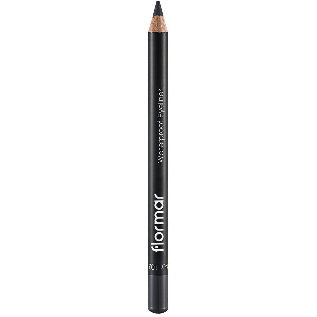 Водостойкий карандаш для глаз Flormar Waterproof Eyeliner тон 102 (Smoky Grey) 1.14 г - фото 2