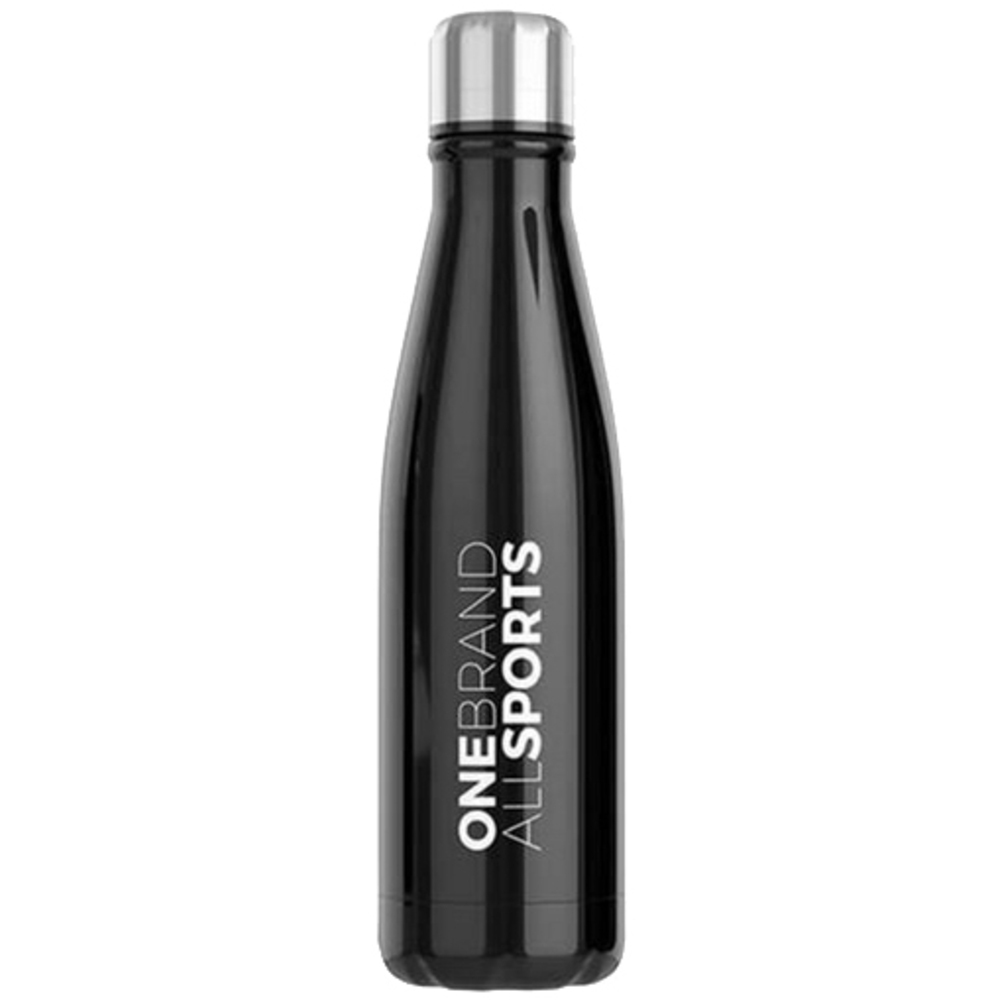 Бутылка Nutrend Stainless Steel Bottle 2021 750 мл black (8594014860764) - фото 2