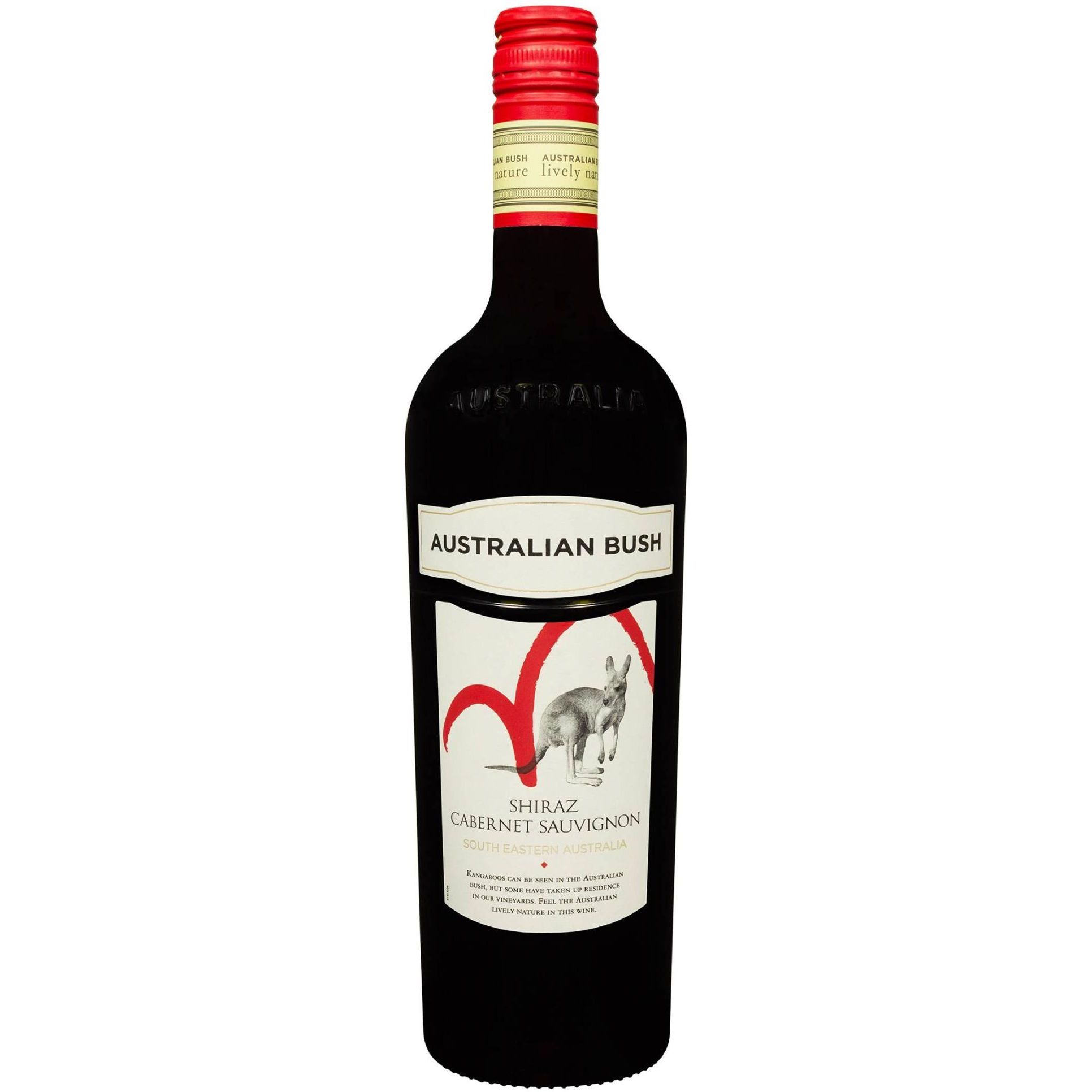 Вино Australian Bush Shiraz-Cabernet Sauvignon красное сухое 0.75 л - фото 1