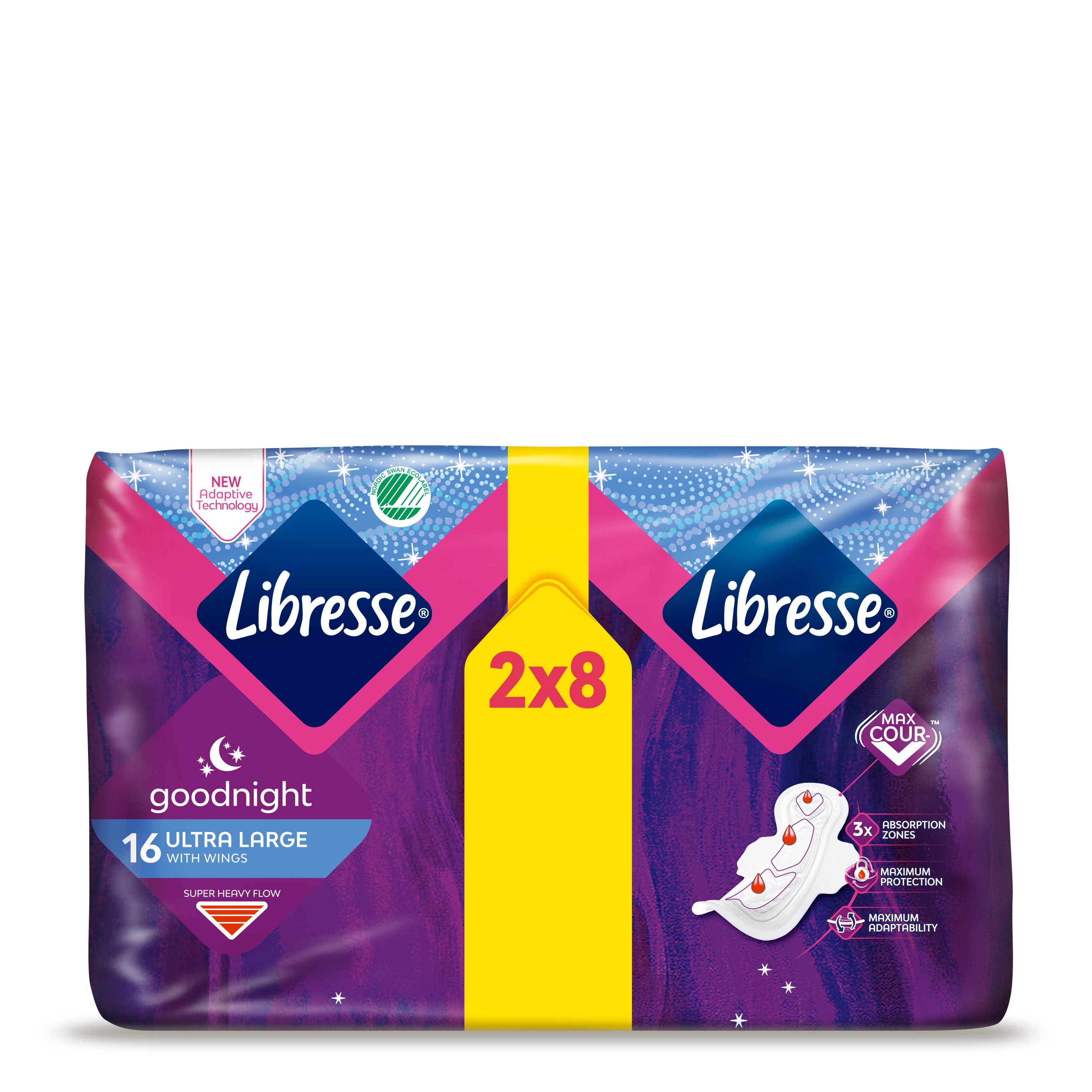 Прокладки гигиенические Libresse Ultra Goodnight soft, 16 шт - фото 3