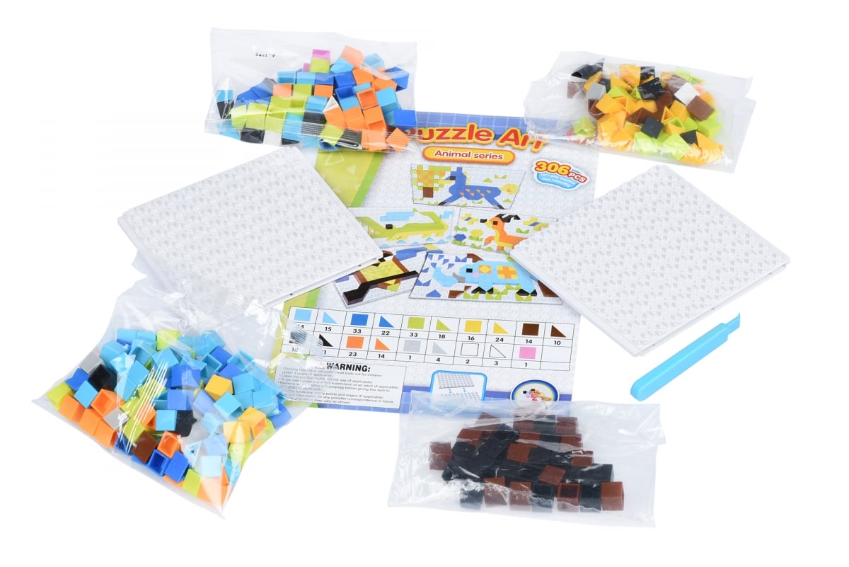 Пазл-мозаїка Same Toy Puzzle Art Animal series, 306 елементів (5991-6Ut) - фото 2