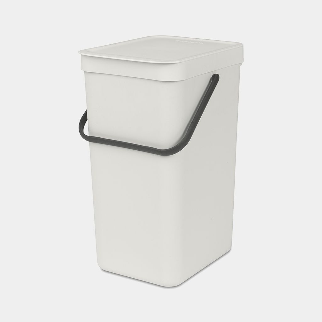 Відро для сміття Brabantia Sort&Go, 16 л, світло-сіре (213465) - фото 2