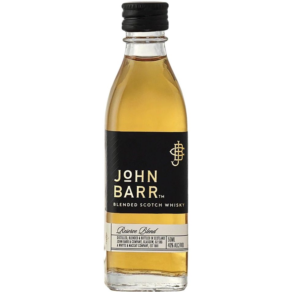 Виски John Barr Reserve 40% 0.05 л - фото 1