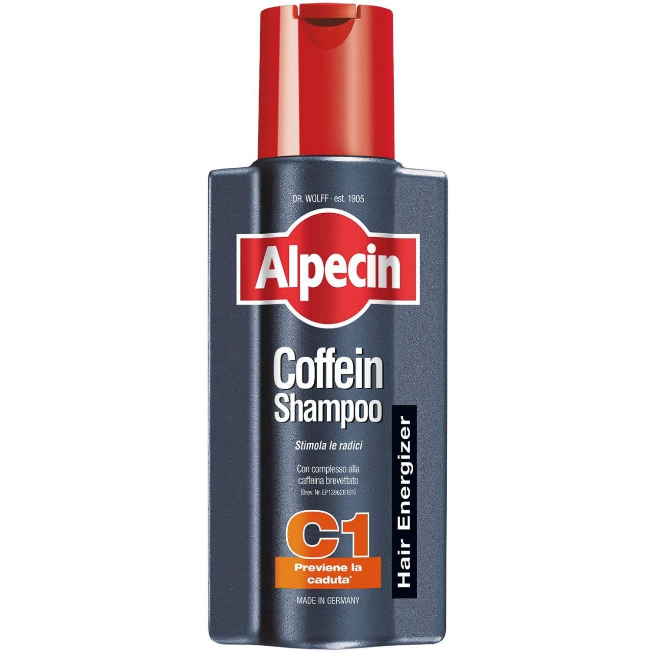 Шампунь з кофеїном Alpecin Coffein C1, проти випадіння волосся, 250 мл - фото 1