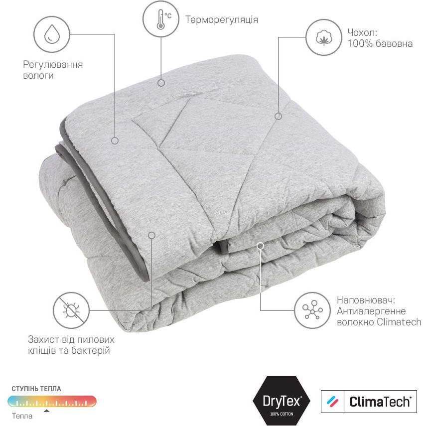 Набор Sonex Performance: одеяло 200х220 см + 2 подушки 50х70 см (SO102365) - фото 5