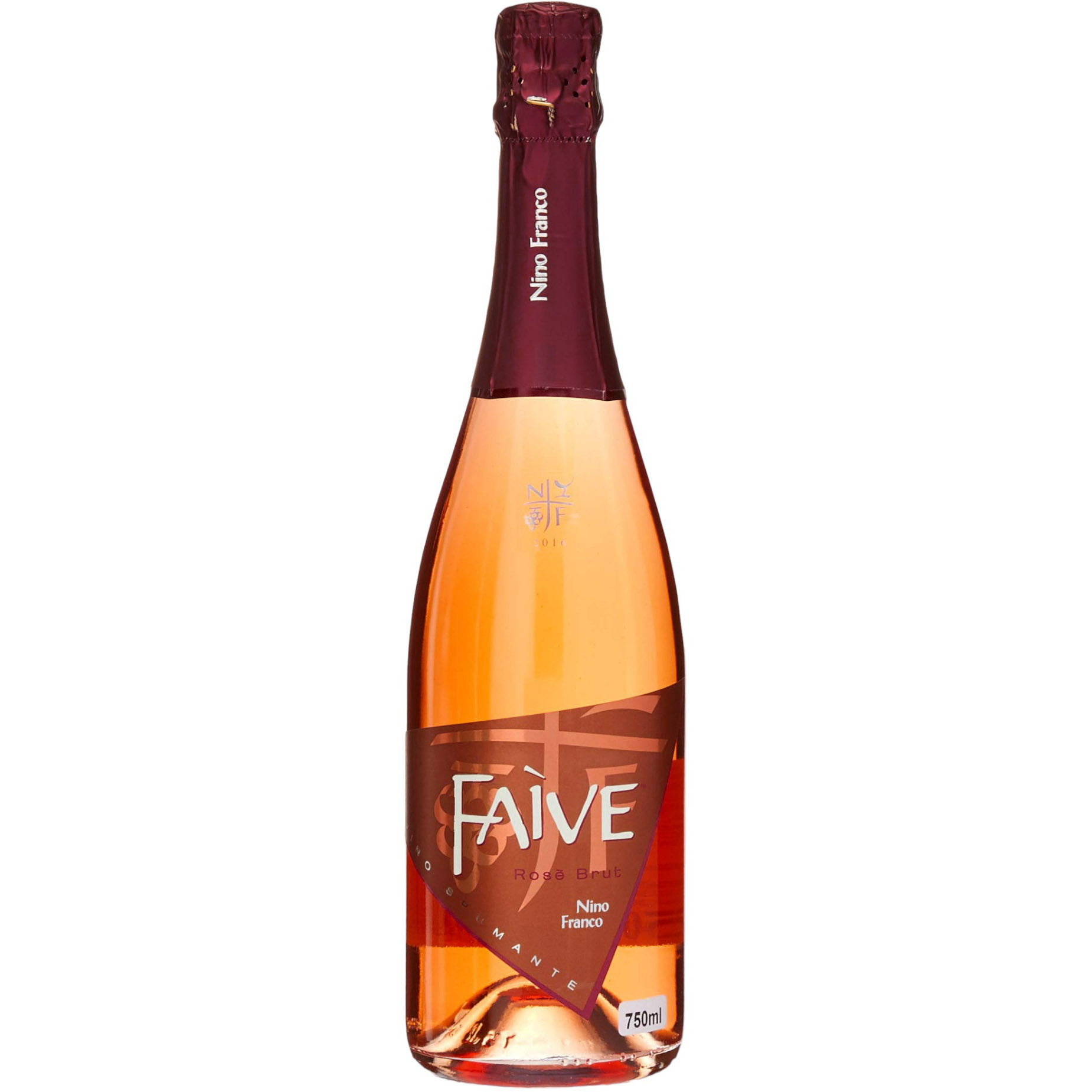 Вино игристое Nino Franco Faive Vino Spumante Rose Brut 2020 розовое брют 0.75 л - фото 1